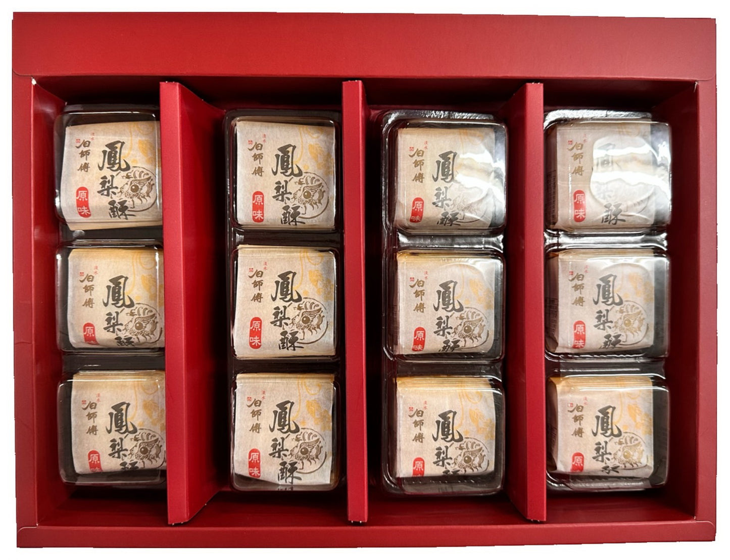 【白師傅】御糖 鳳梨酥原味禮盒-12入